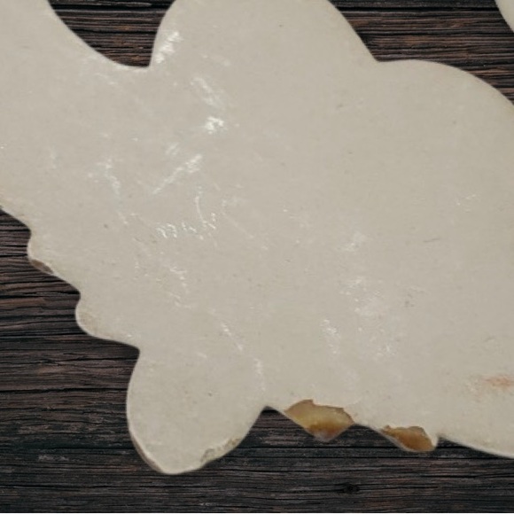 Vintage Syroco Shabby Chic Oval Wall Mirror - Picture 8 of 9